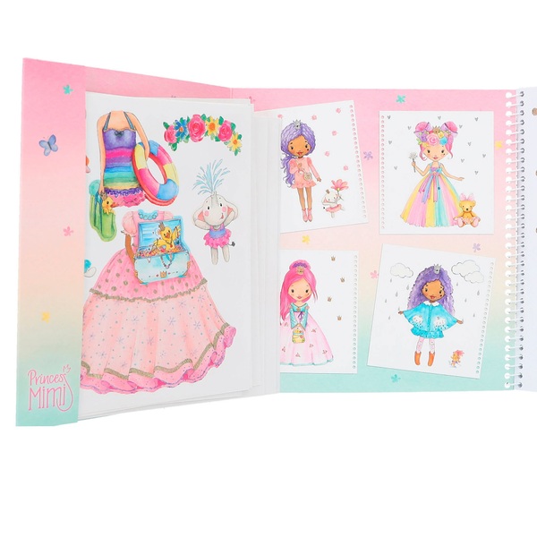 Princess Mimi Dress Me Up Sticker Book | Smyths Toys UK