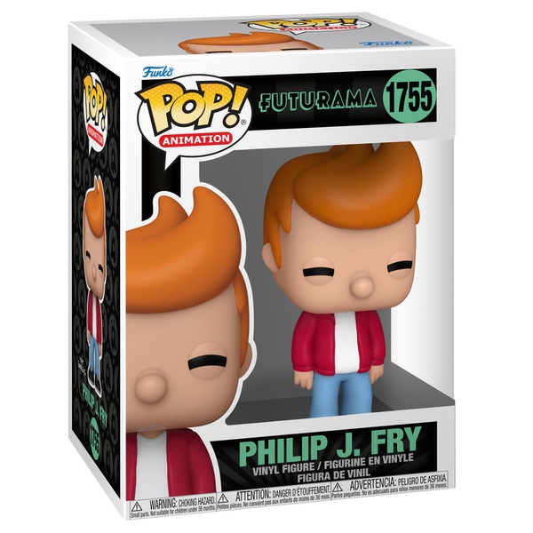 POP! Vinyl 1755: Futurama Philip J. Fry | Smyths Toys UK