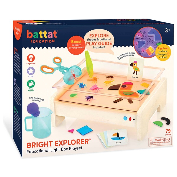 Battat Education Bright Explorer Activity Light Box Playset | Smyths ...