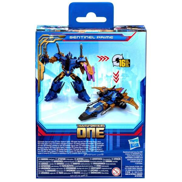 Transformers One Action Figure Prime Changer Sentinel Prime 12.5cm Smyths Toys UK