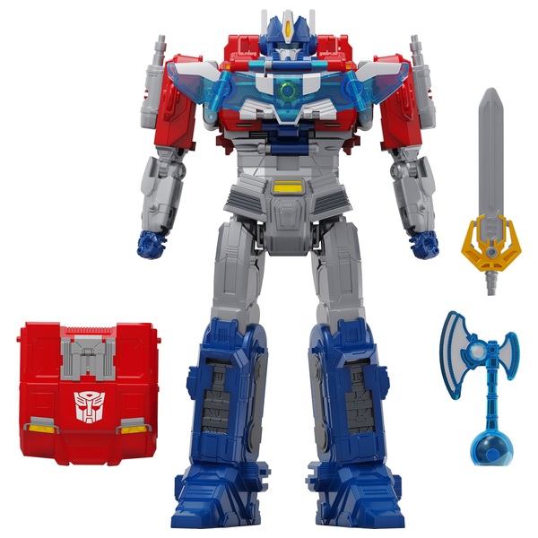 Transformers One Action Figure Power Flip Optimus Prime Orion Pax 11.4cm Smyths Toys UK