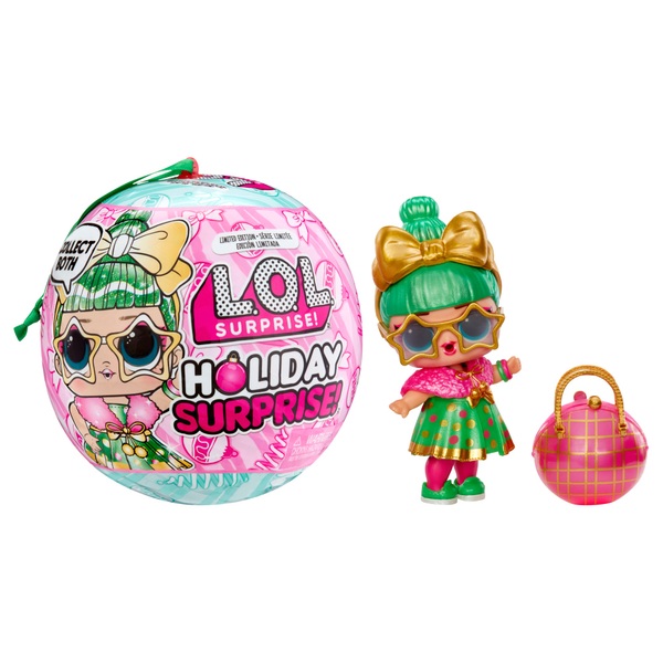 L.O.L. Surprise Holiday Surprise Fashion Doll Tinsel Smyths Toys UK