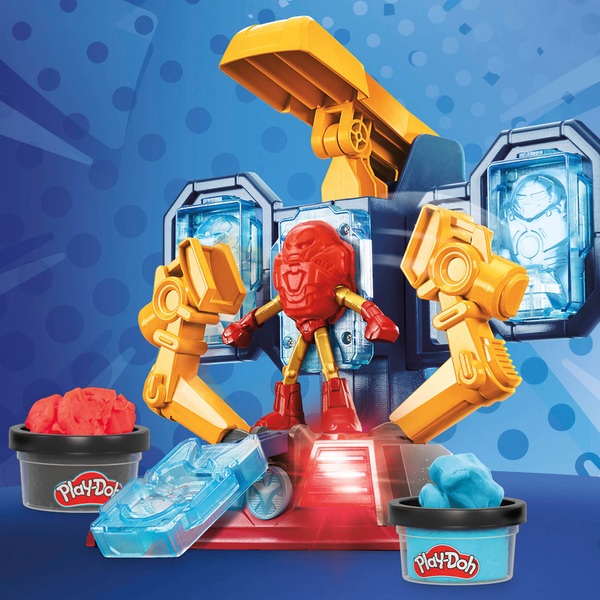 Play-Doh Marvel Iron Man Armour Maker Lab | Smyths Toys UK