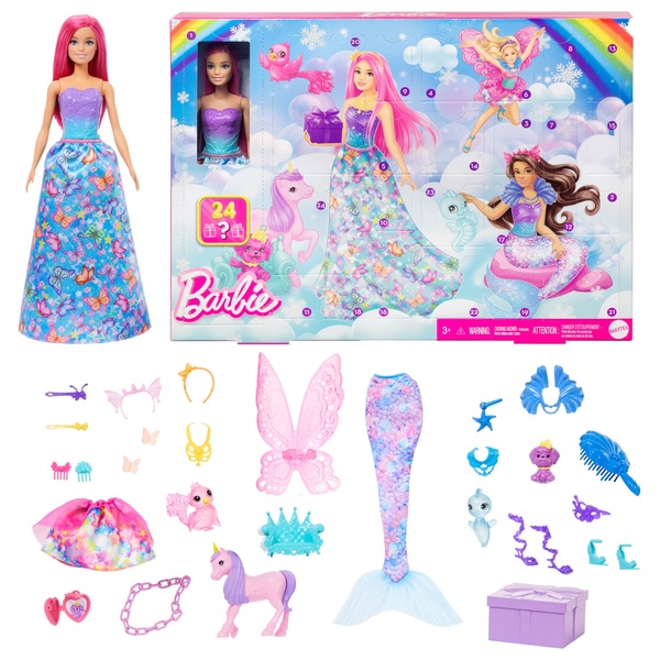 Barbie Dreamtopia Advent Calendar Smyths Toys UK