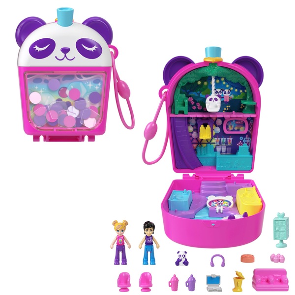 Polly Pocket Bubble Tea Panda Compact | Smyths Toys Ireland