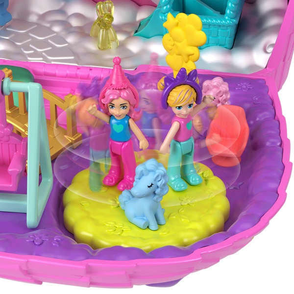 Polly Pocket Unicorn Partyland Compact Playset | Smyths Toys UK