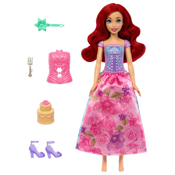 Disney Princess Spin & Reveal Ariel Doll Set | Smyths Toys UK