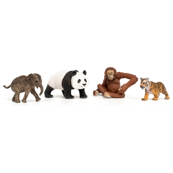 Set De Démarrage Schleich Wild Life Afrique - Figurines Animaux Pour Enfants Dès 3 Ans - 8x25x19 Cm