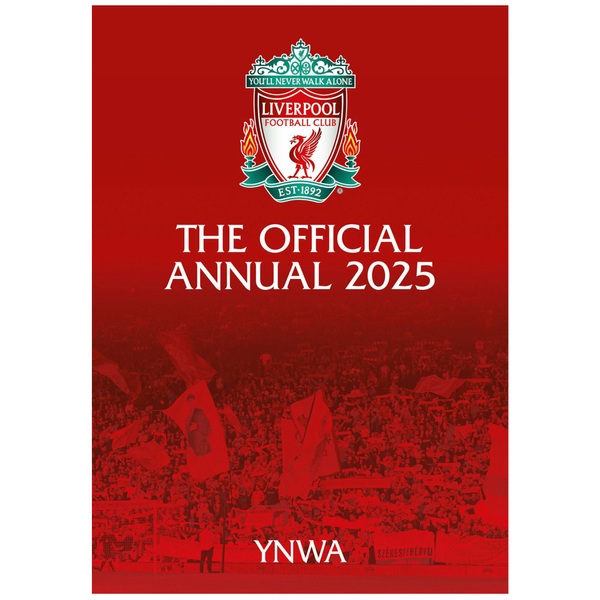 Official Liverpool FC Annual 2025 Smyths Toys UK