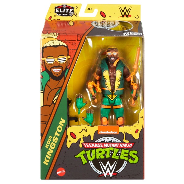 WWE x Teenage Mutant Ninja Turtles Elite Collection Kofi Kingston ...