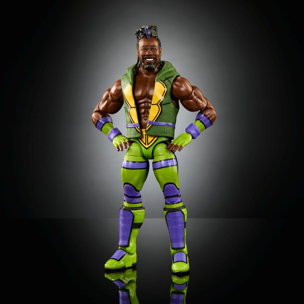 WWE x Teenage Mutant Ninja Turtles Elite Collection Xavier Woods Action ...