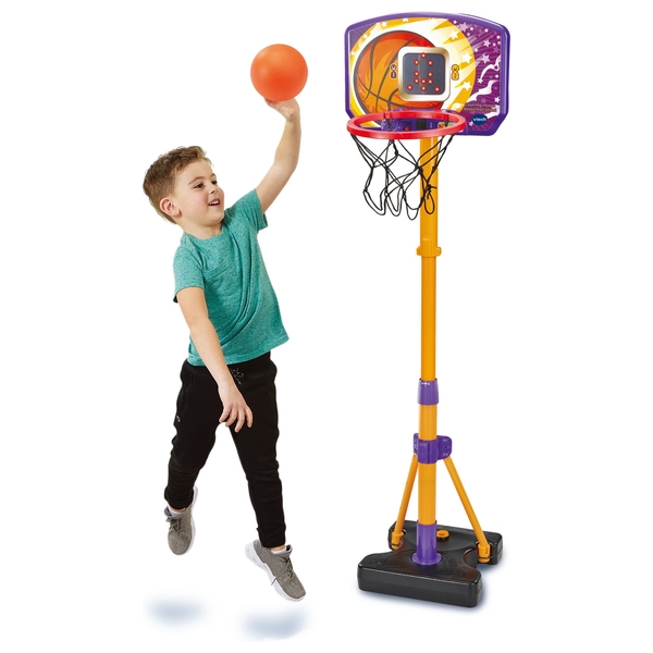 VTech Counting Hoops Basketball Stand Set Smyths Toys UK