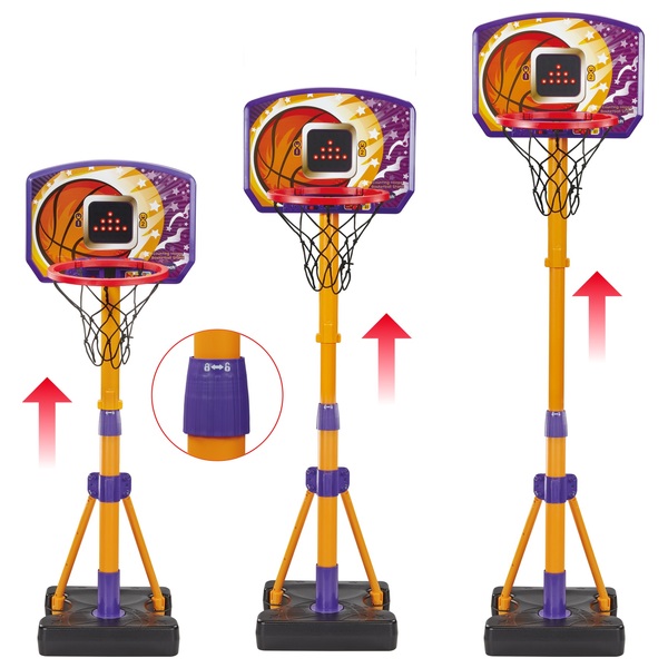 VTech Counting Hoops Basketball Stand Set Smyths Toys Ireland