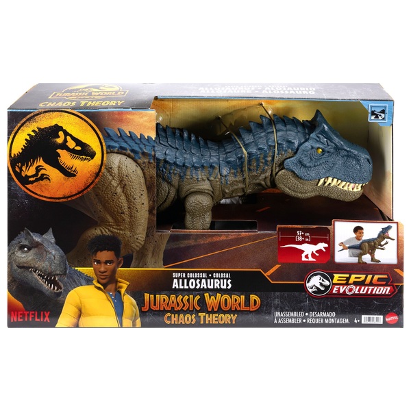 Jurassic World Super Colossal Allosaurus | Smyths Toys UK