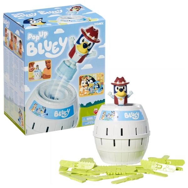 TOMY Pop Up Bluey Game | Smyths Toys Ireland