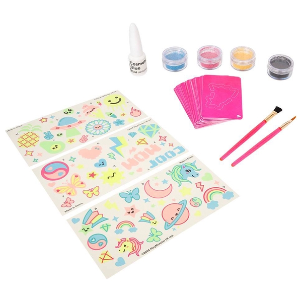 FabLab Glow in the Dark Glitter Tattoos Smyths Toys UK