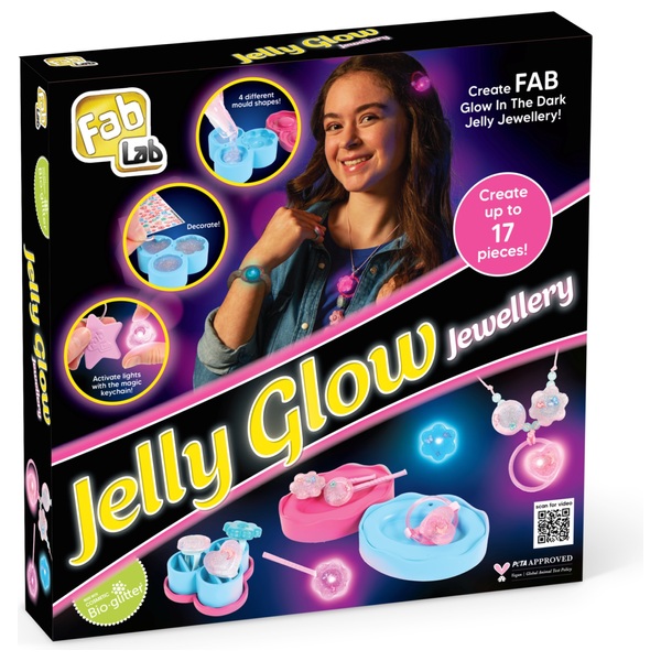 FabLab Jelly Glow Jewellery Kit Smyths Toys UK