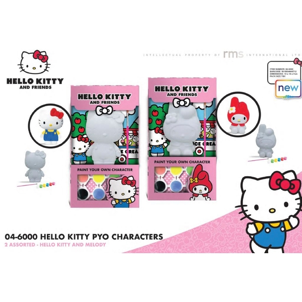 Hello kitty paint 2024 set (5)