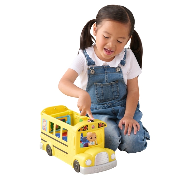 CoComelon Transforming 2-in-1 School Time Bus Set | Smyths Toys UK