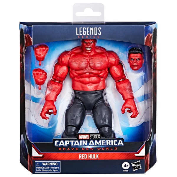 Marvel Legends Series Action Figure Captain America Brave New World Red Hulk 30cm Smyths Toys UK