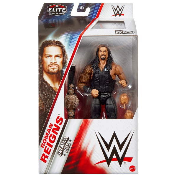 WWE Elite Series Greatest Hits Roman Reigns Action Figure | Smyths Toys ...