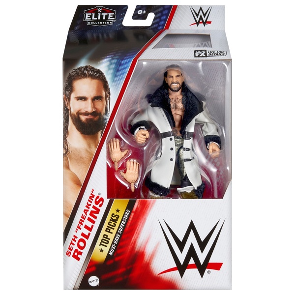 WWE Elite Collection Top Picks Seth 'Freakin' Rollins Action Figure ...