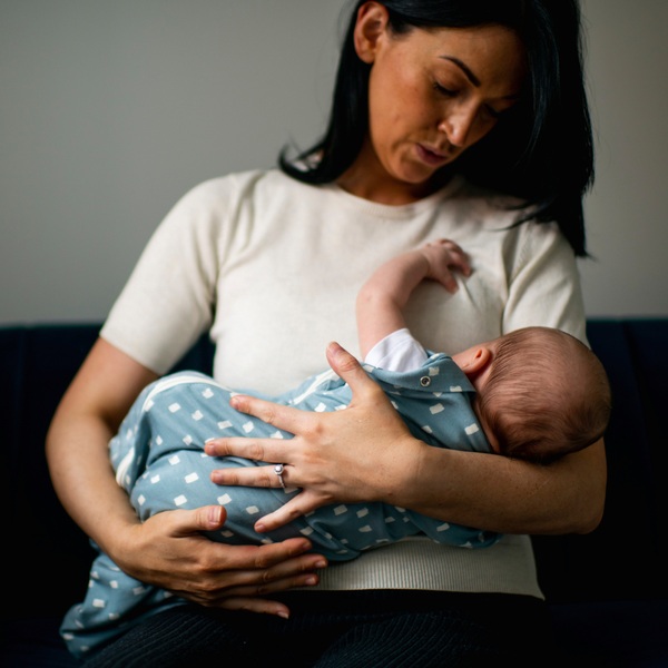 Tommee Tippee 03 Months 1.0 Tog Baby Sleeping Bag in Pink Leaves