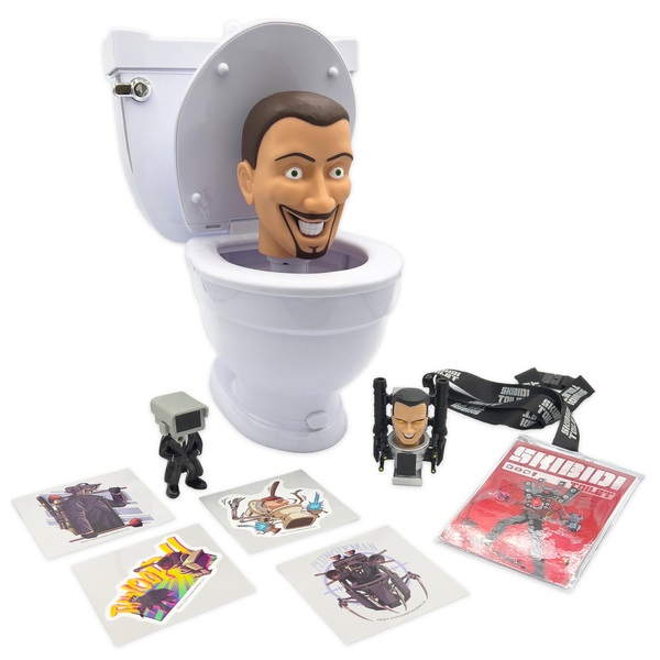 Skibidi Toilet Mystery Surprise Toilet Series 1 | Smyths Toys UK