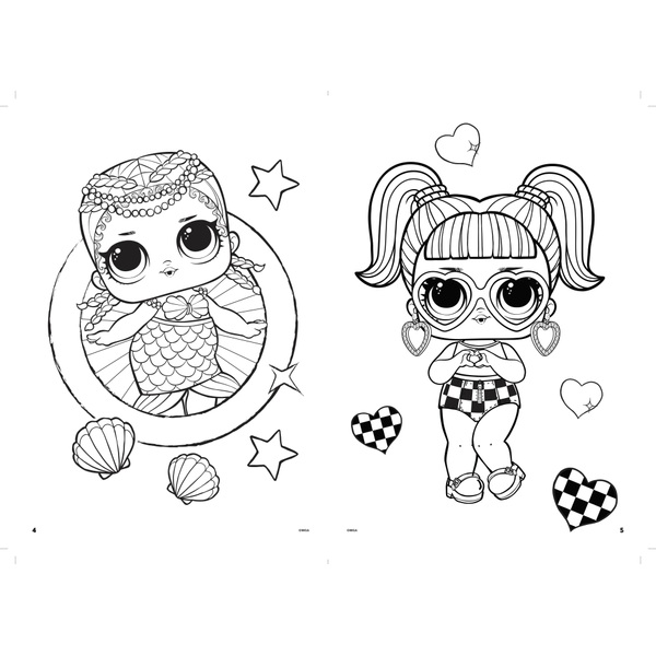 LOL Surprise! Colouring Book Jumbo | Smyths Toys Ireland