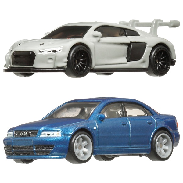 Hot Wheels Premium 1:64 Car Culture Audi S4 Quattro and Audi R8 LMS ...