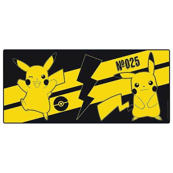 Pokemon Pikachu Mauspad 23,5x19,5 Cm – Rutschfest, Mit Offiziellem Lizenzdesign