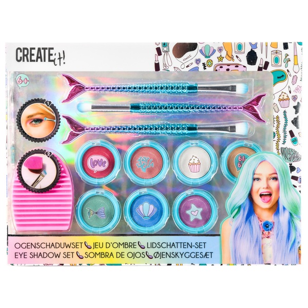 Create it! Mermaid Eye Shadow Set | Smyths Toys UK