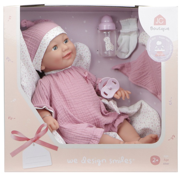 Boutique Bedtime Weighted Newborn Doll 43cm Smyths Toys Ireland