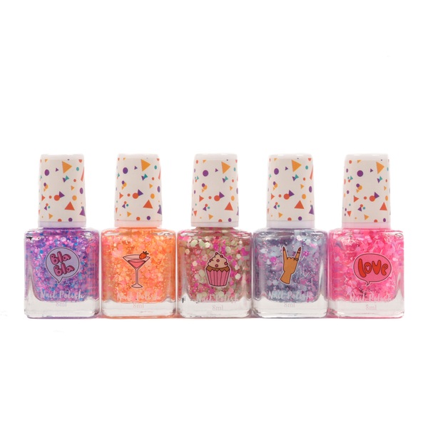 Create it! Confetti Nail Polish 5 Pack | Smyths Toys UK