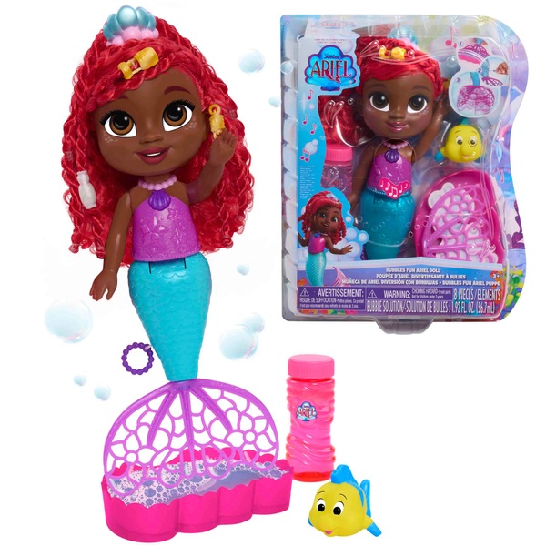 Disney Junior Figur Arielle Mit Seifenblasen Und Sound Smyths Toys