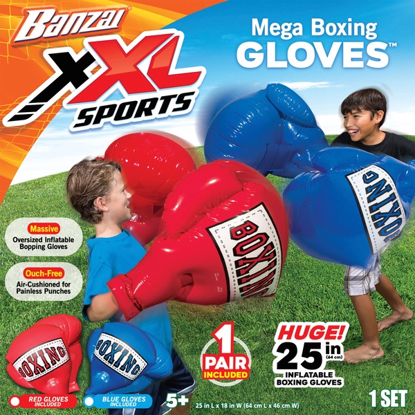 Banzai Mega Inflatable Boxing Gloves Assortment Smyths Toys UK