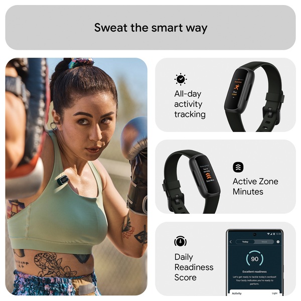 Fitbit Inspire 3 Fitness Tracker - Midnight Zen/Black | Smyths Toys UK