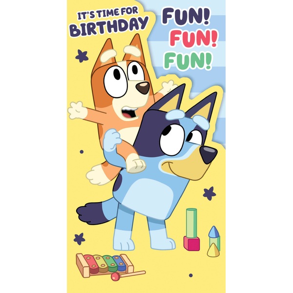 Bluey Birthday Card | Smyths Toys Ireland