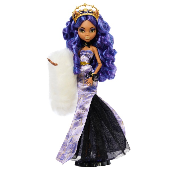 Monster High Howliday Winter Edition Clawdeen Wolf Doll | Smyths Toys ...