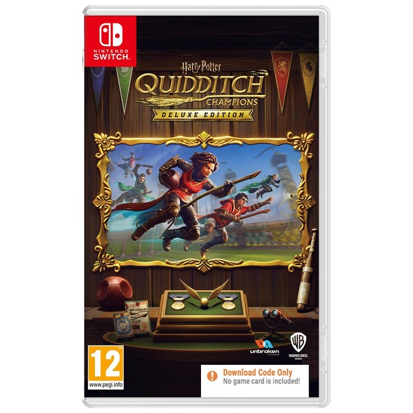 Harry Potter Quidditch Champions Deluxe Edition Nintendo Switch Code in Box Smyths Toys UK
