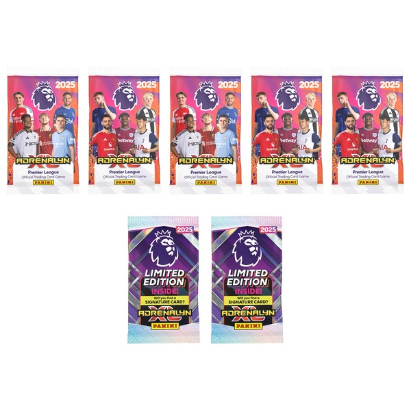 Premier League 2025 Adrenalyn XL Official Trading Cards Pocket Tin Smyths Toys Ireland