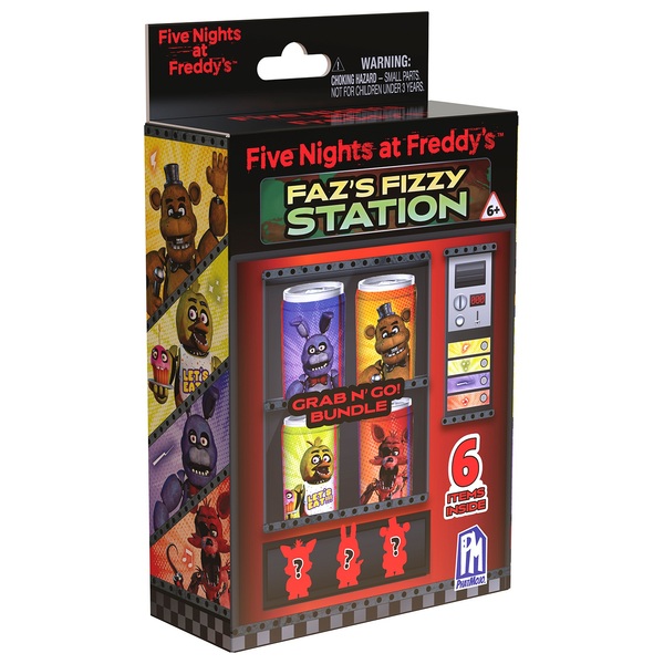 Five Nights at Freddy's Faz's Fizzy Station Collectibles Mystery Bundle ...