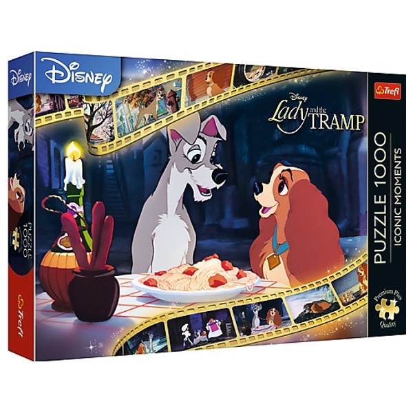 Trefl Disney Lady and the Tramp Jigsaw Puzzle 1000 Pieces Smyths Toys UK