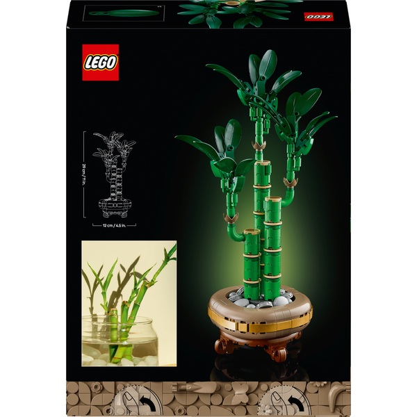 Lego botanical collection 10344 flowers lucky bamboo set for adults