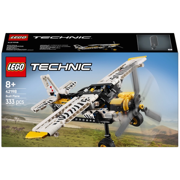 LEGO Technic 42198 Bush Plane Set | Smyths Toys UK