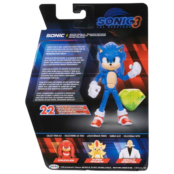 Logo Di Sonic The Hedgehog 3 Sonic The Hedgehog Jakks Pacific 3 Pack
