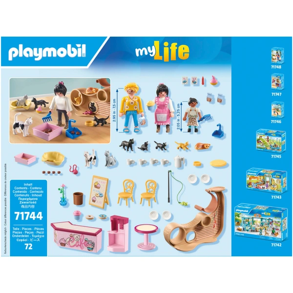PLAYMOBIL Életem 71744 Macskakávézó – 8. kép