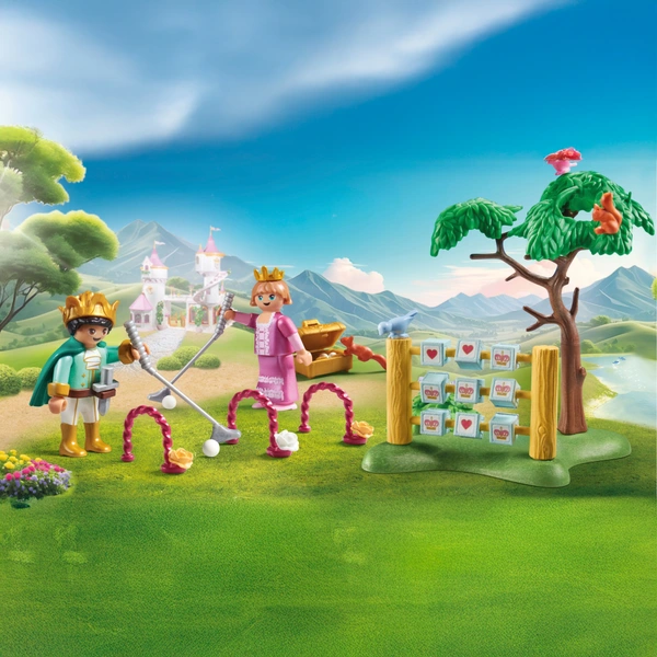 PLAYMOBIL Hercegnő Magic 71849 Királyi gyerekek a játszókertben – 3. kép