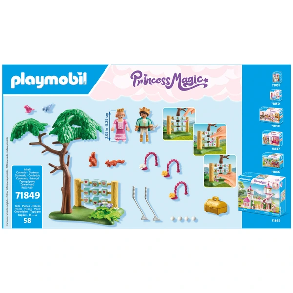 PLAYMOBIL Hercegnő Magic 71849 Királyi gyerekek a játszókertben – 7. kép