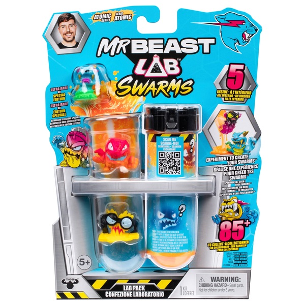 MrBeast Lab Swarms Atomic Series 5 Pack Assortment | Smyths Toys UK